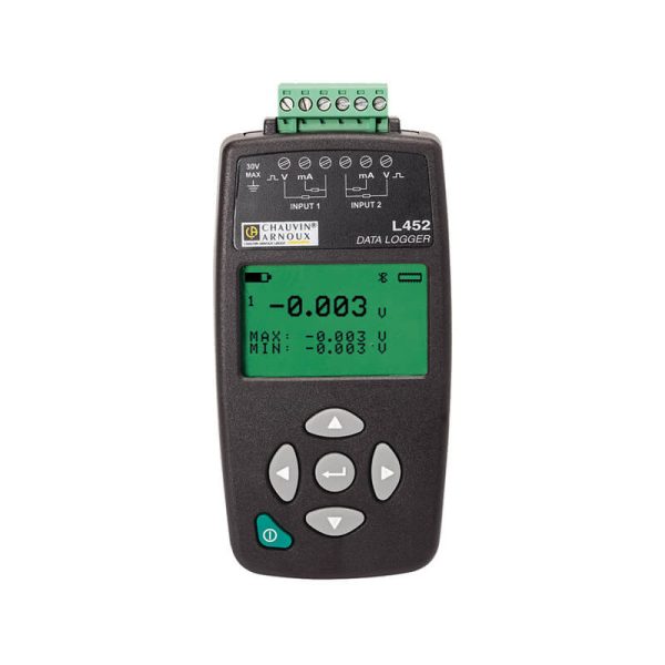 Chauvin Arnoux : L452 2-Channel Data Logger