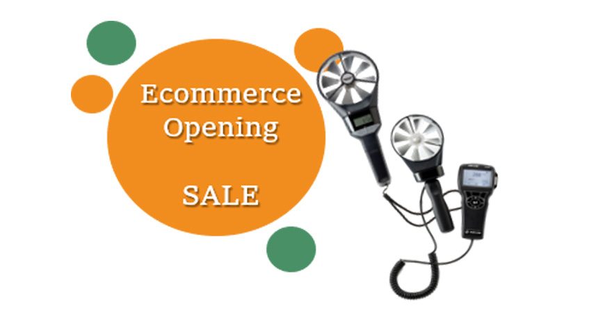 E-commerce Opening Sale
Rotating Vane Anemometers LCA 301 & LCA 501 pricing like no where else